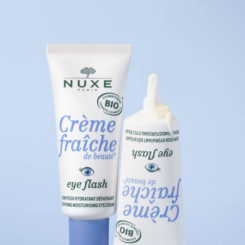 NUXE Eye Flash - Reviving Moisturising Eye Cream, Certified Organic 15ml - Image 3