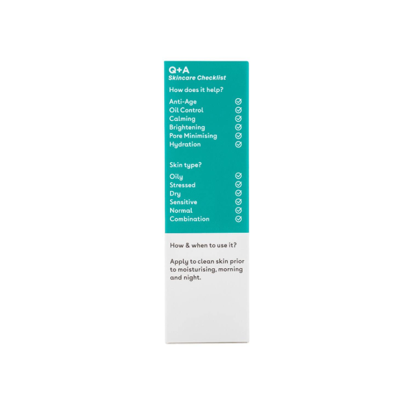 Q+A Niacinamide Facial Serum 30ml - Image 2