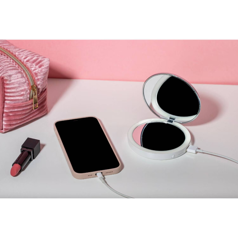 STYLPRO Flip ‘n’ Charge Power Bank Compact LED Mirror 187g - Image 4