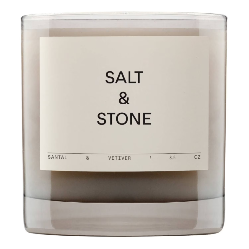 SALT AND STONE Santal & Vetiver Candle 240g