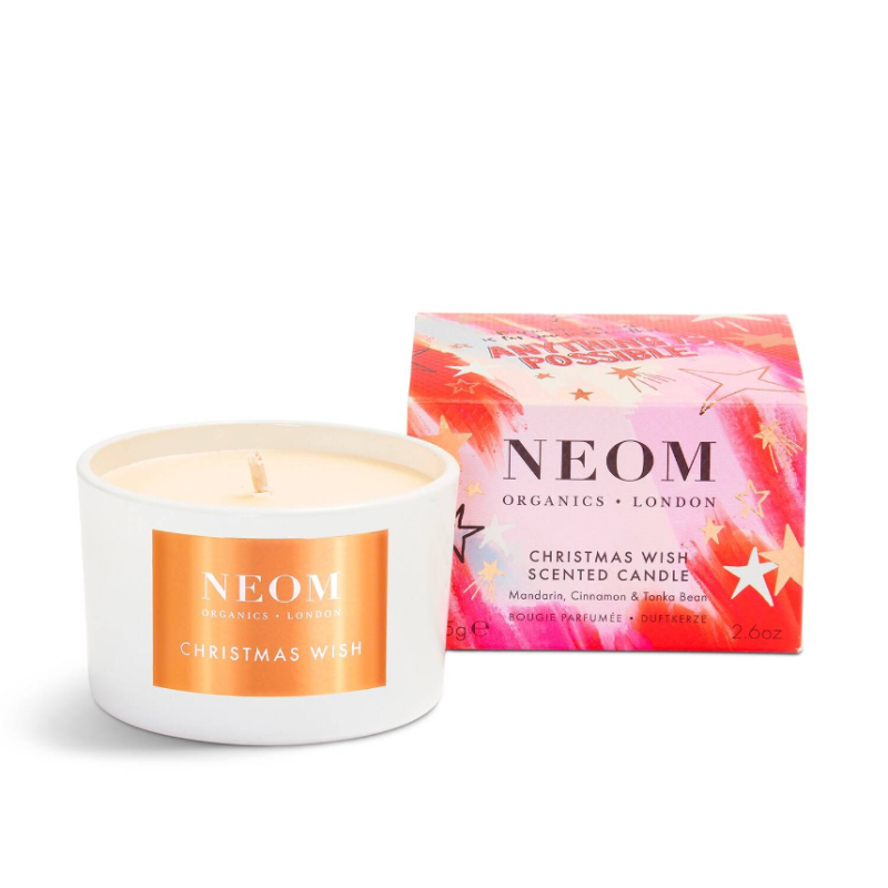 NEOM ORGANICS LONDON Christmas Wish Travel Candle 75g - Image 2