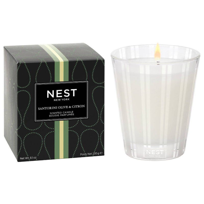 NEST New York Santorini Olive & Citron Classic Candle 230g - Image 2