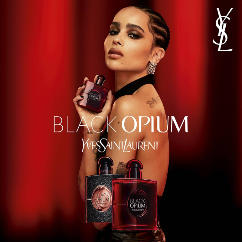 YVES SAINT LAURENT Black Opium Eau de Parfum Over Red 90ml - Image 4