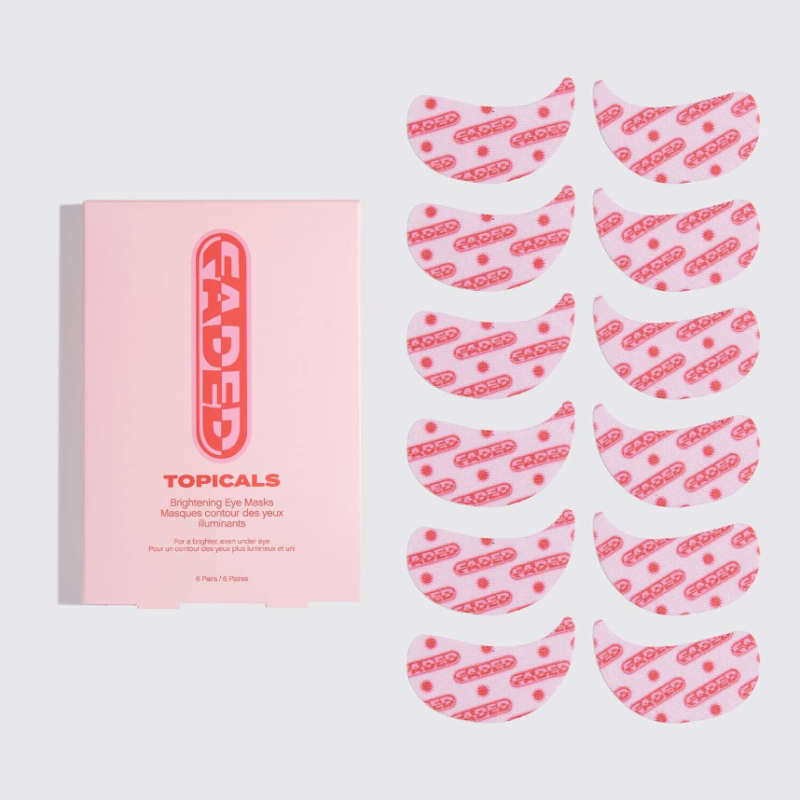 TOPICALS Faded Under Eye Mask 6 Pack - Image 2