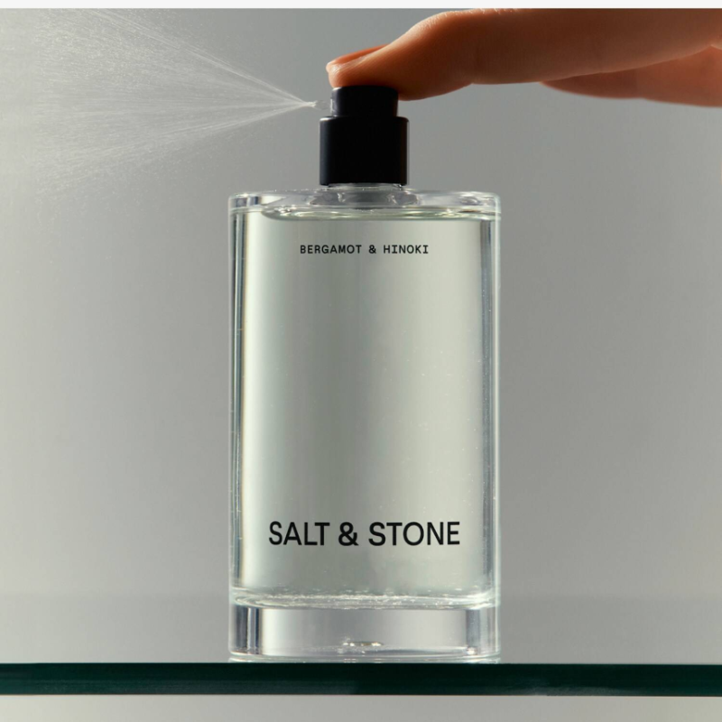 SALT AND STONE Bergamot & Hinoki Body Mist 100ml - Image 4