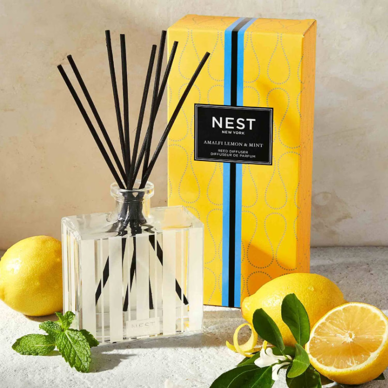 NEST New York Amalafi Lemon & Mint Reed Diffuser 175ml - Image 3