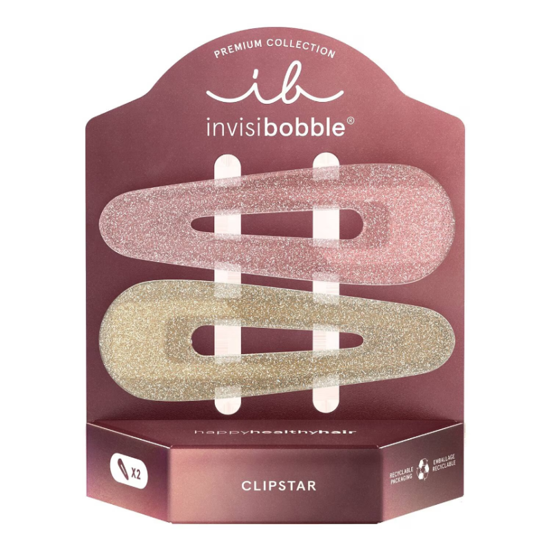 INVISIBOBBLE CLIPSTAR PREMIUM Simply Pinktastic - Hair Slides 2 products