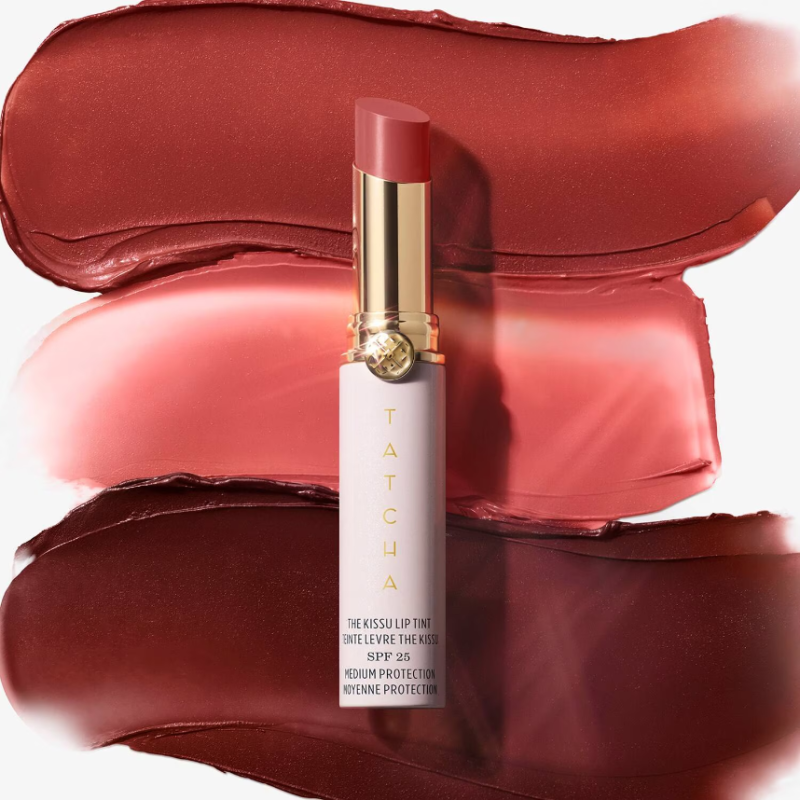 TATCHA The Kissu Lip Tint SPF25 Camellia 4g - Image 4