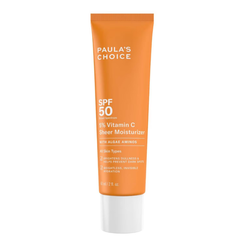 PAULA'S CHOICE 5% Vitamin C Sheer Moisturiser SPF50 60ml