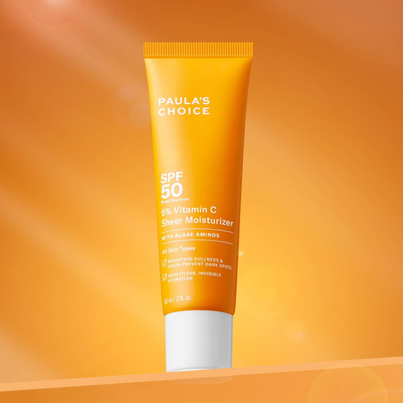 PAULA'S CHOICE 5% Vitamin C Sheer Moisturiser SPF50 60ml - Image 3