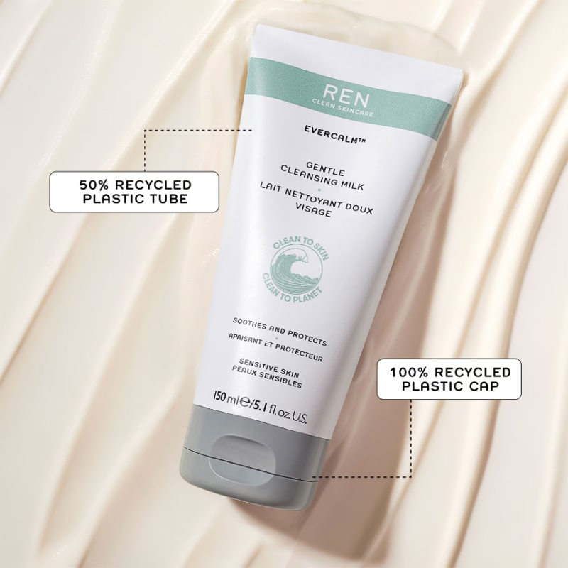 Ren Clean Skincare Evercalm™ Gentle Cleansing Milk 150ml - Image 5