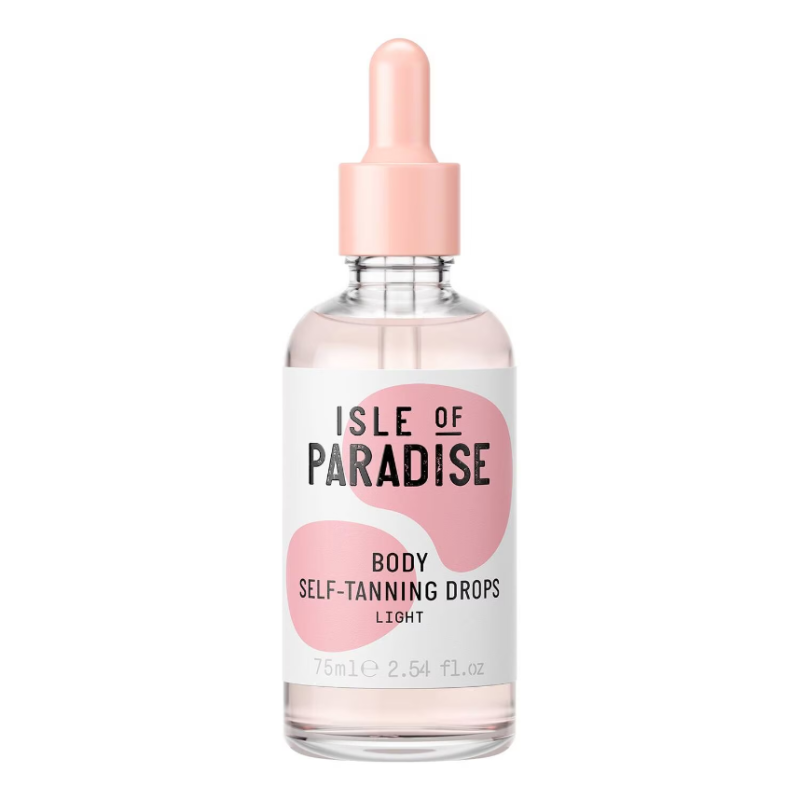 ISLE OF PARADISE Body Self-Tanning Drops Light 75ml