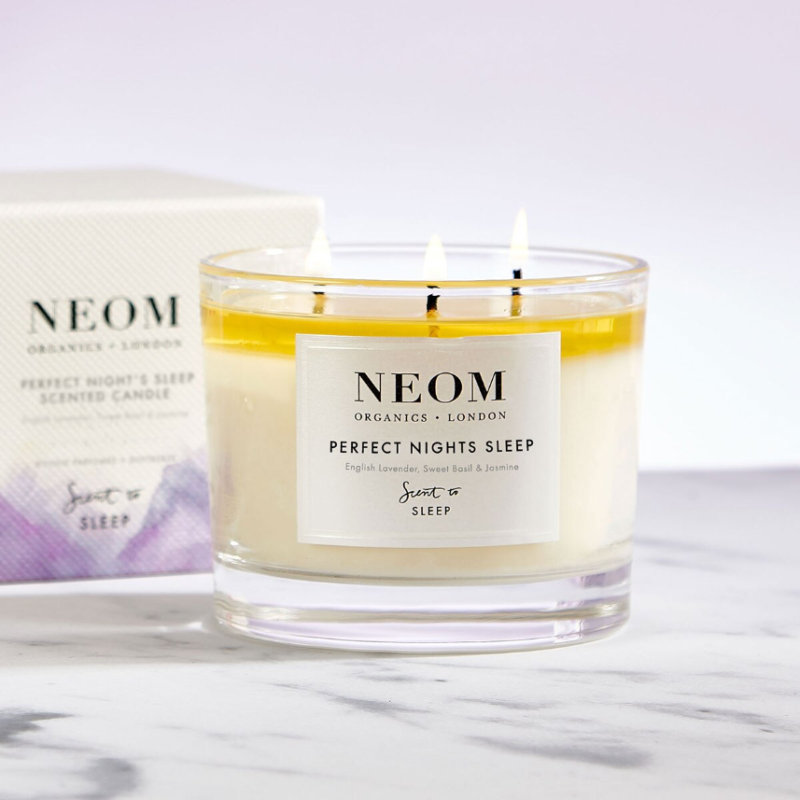 Neom Perfect Night's Sleep Scented Candle (3 Wicks) 420g - Image 4