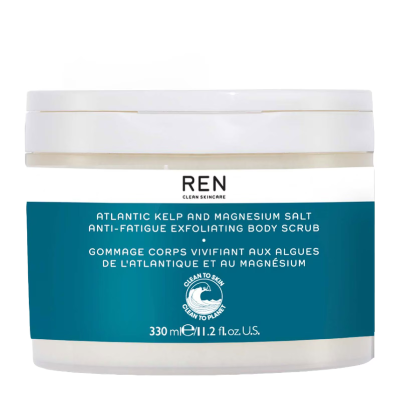 Ren Clean Skincare Atlantic Kelp And Magnesium Salt Anti-fatigue Exfoliating Body Scrub 330ml