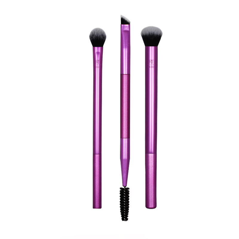 Real Techniques Eye Shade & Blend Brush Duo + BONUS Dual Ended Brow Brush