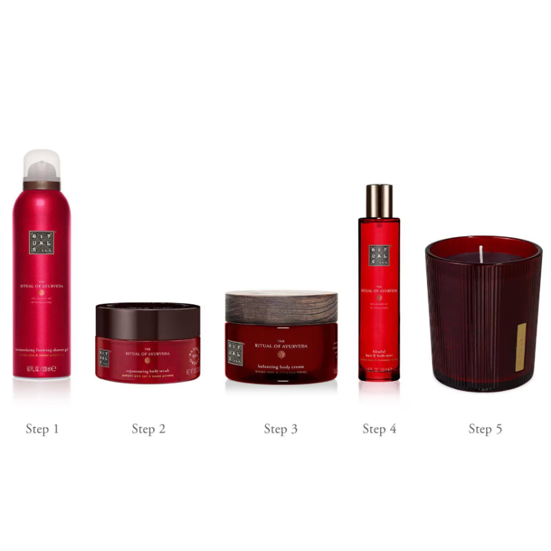 RITUALS The Ritual of Ayurveda Harmonizing Foaming Shower Gel 200ml - Image 4