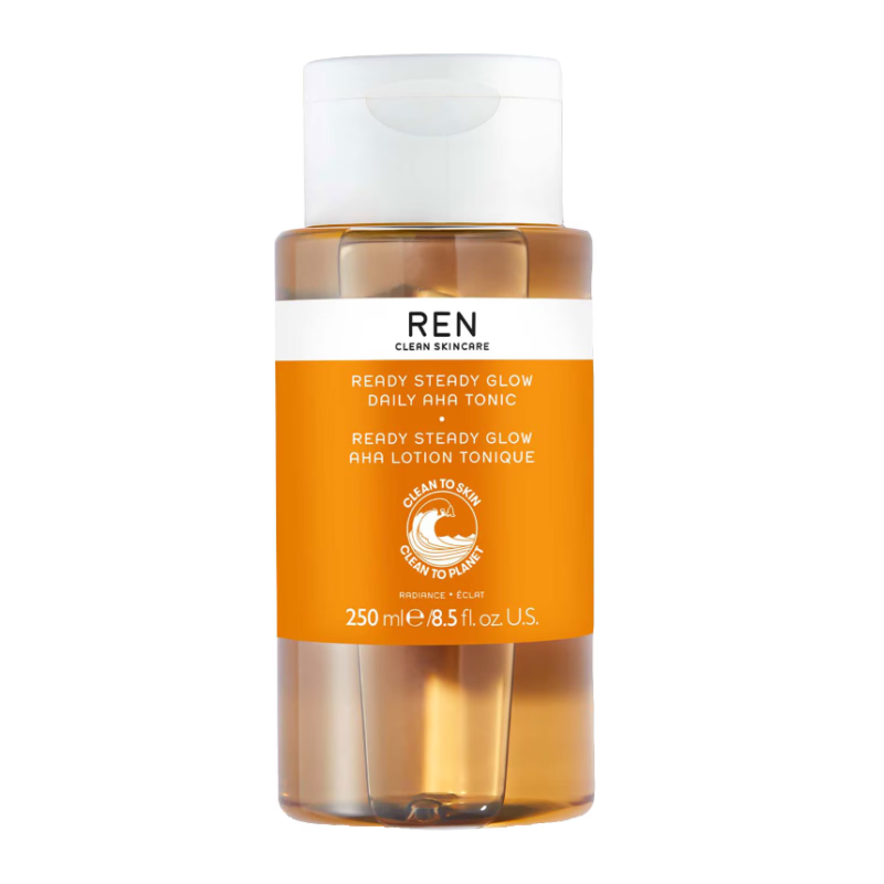 Ren Clean Skincare Ready Steady Glow Daily AHA Tonic 250ml