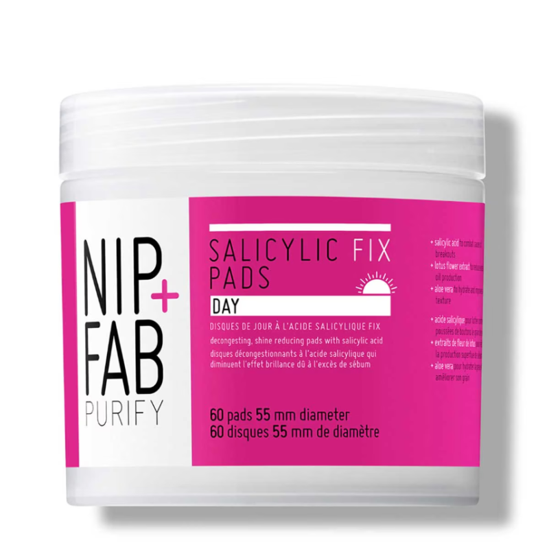 NIP + FAB Salicylic Fix Day Pads x 60 Pads