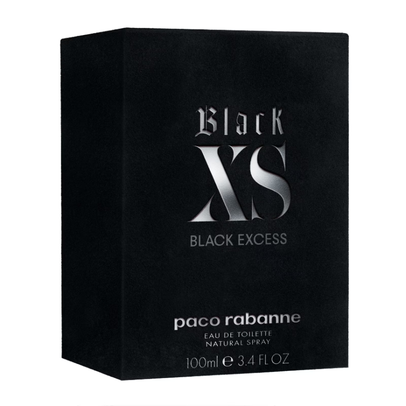 Paco Rabanne Black XS for Him Eau de Toilette Spray 100ml - Image 3