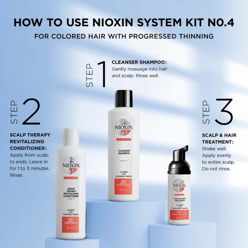 NIOXIN 3-part System 4 Scalp & Hair Treatment 100ml - Image 5