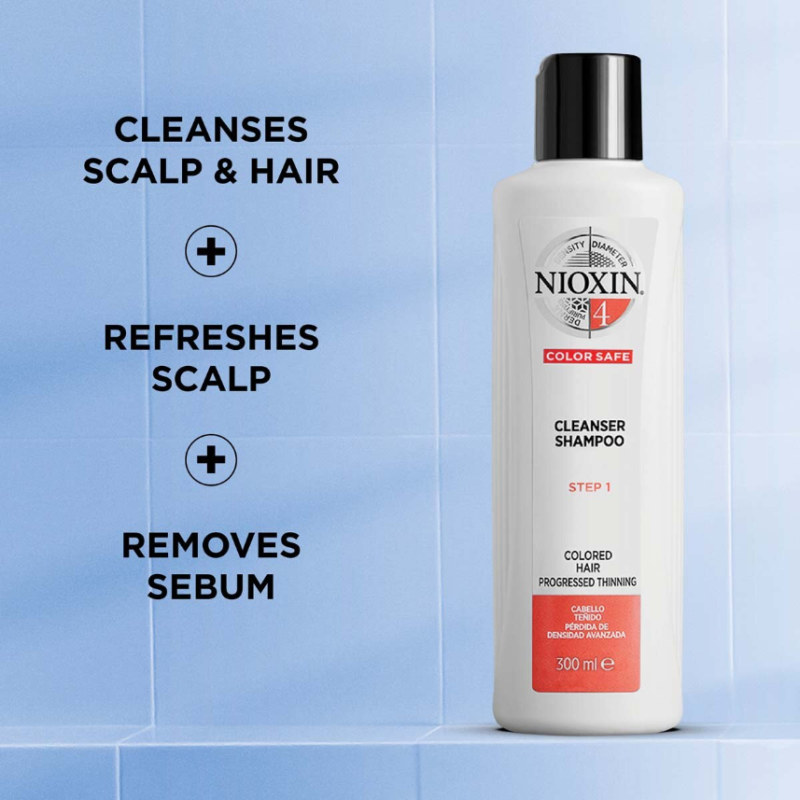 NIOXIN 3-part System 4 Cleanser Shampoo 300ml - Image 2