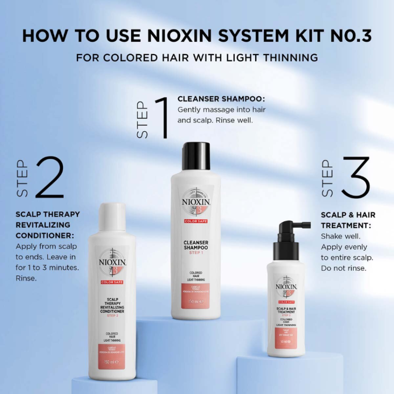NIOXIN 3-part System 3 Scalp & Hair Treatment 100ml - Image 4