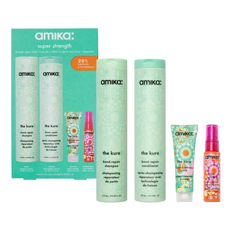 AMIKA Super Strength Wash - Care Set 610 ml