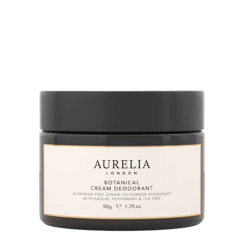 Aurelia London Botanical Cream Deodorant Natural Aluminium Free 50g