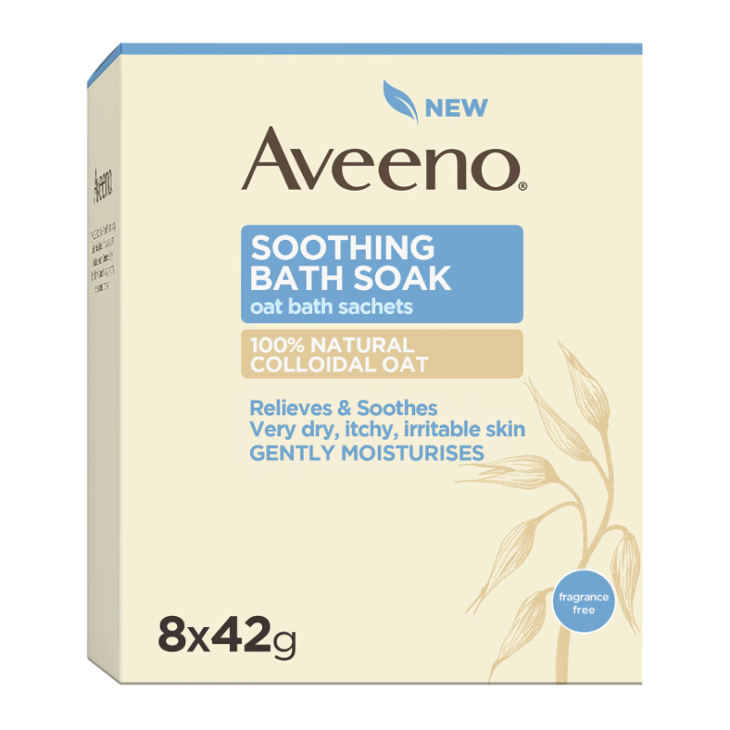 Aveeno Soothing Bath Soak x 8 Sachets