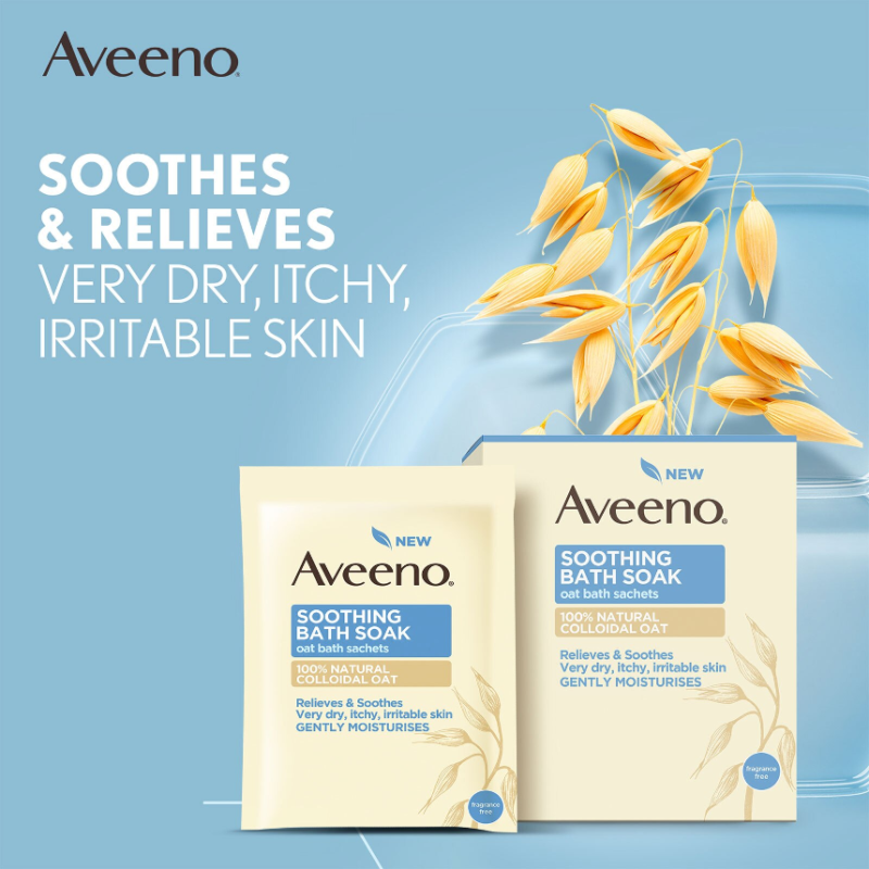 Aveeno Soothing Bath Soak x 8 Sachets - Image 2