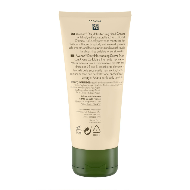 Aveeno Daily Moisturising Hand Cream 75ml - Image 2