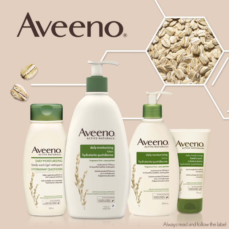 Aveeno Daily Moisturising Lotion Normal to Dry Skin 300ml - Image 6