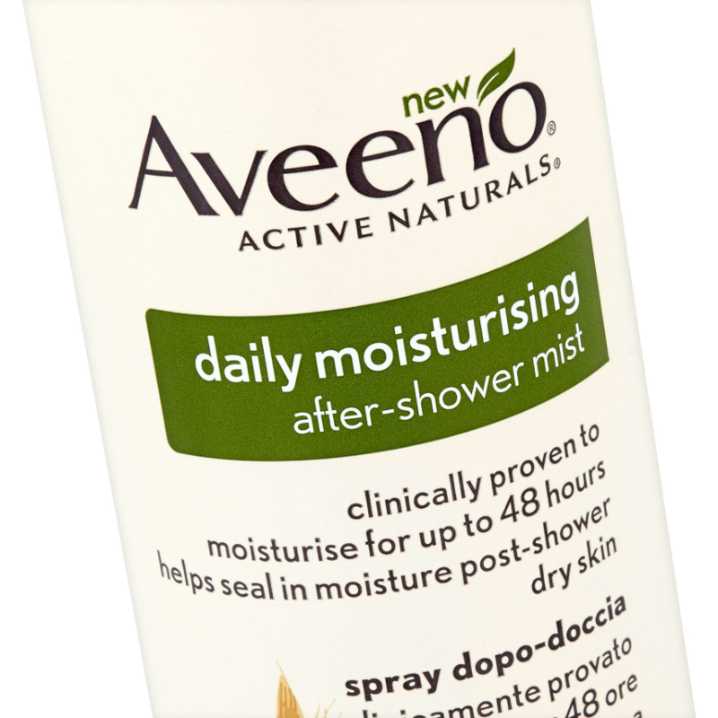 Aveeno Daily Moisturising After Shower Mist Spray 200ml - Image 3