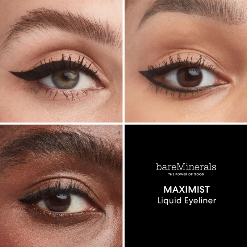 bareMinerals Maximist Liquid Eye Liner Black 4ml - Image 3