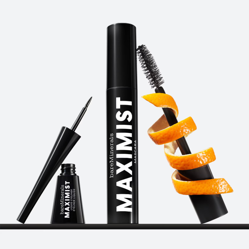 bareMinerals Maximist Volumising Phyto-Fiber Mascara Black 9ml - Image 3