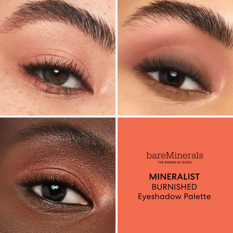 bareMinerals Mineralist Eyeshadow Palette 7.8g Burnished - Image 3