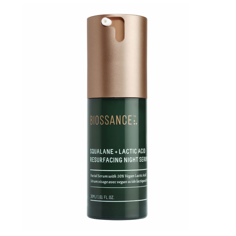 BIOSSANCE Squalane + Lactic Acid Resurfacing Serum 30ml