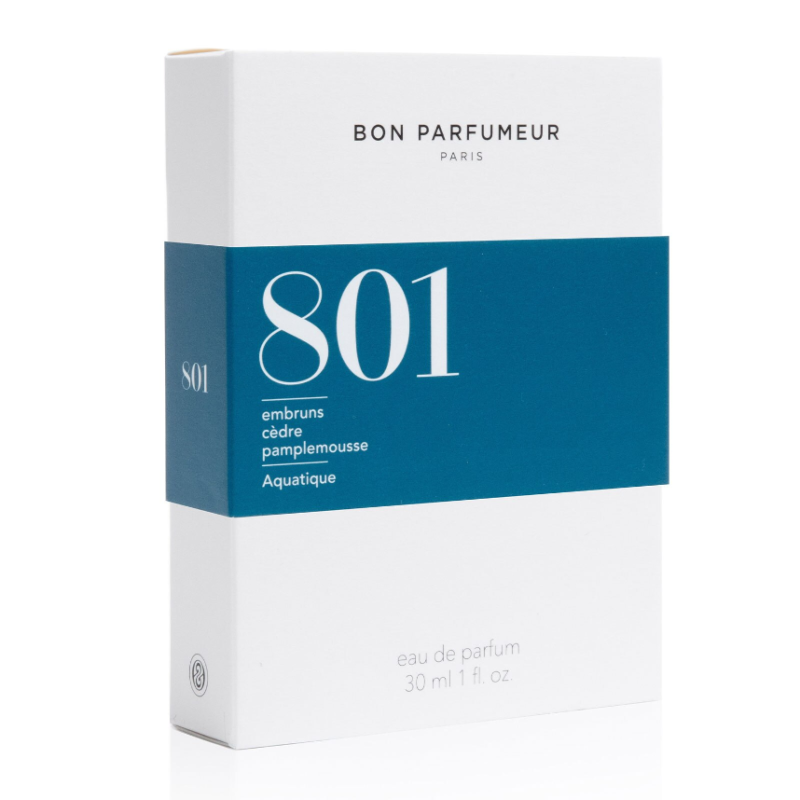 Bon Parfumeur 801 Sea Spray Cedar Grapefruit Eau de Parfum 30ml - Image 2