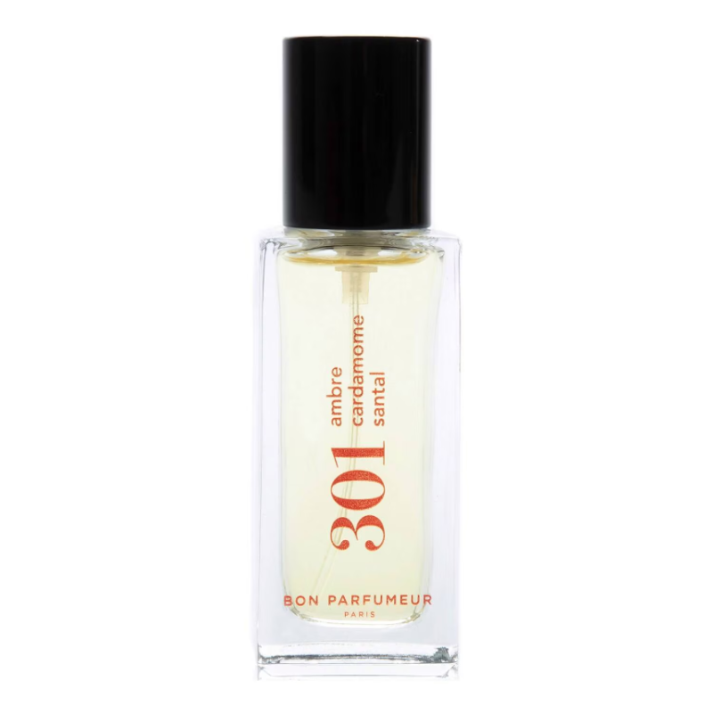 BON PARFUMEUR 301 Sandalwood Amber Cardamom Eau de Cologne 15ml