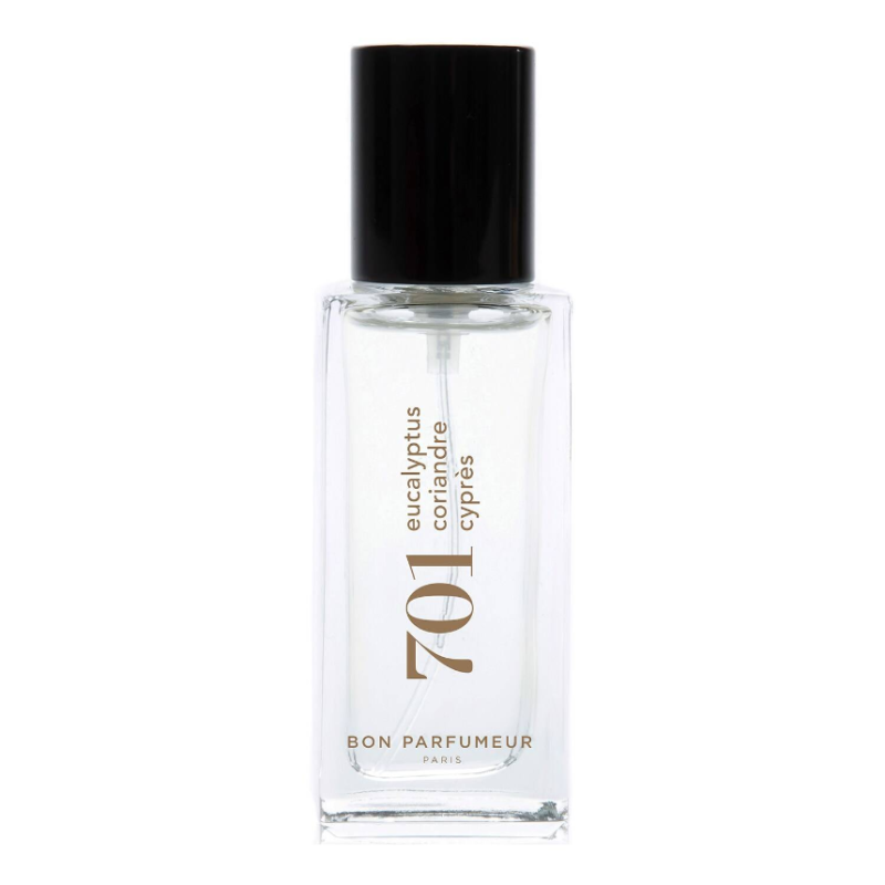 BON PARFUMEUR 701 Eucalyptus Coriander Cypress  Eau de Cologne 15ml