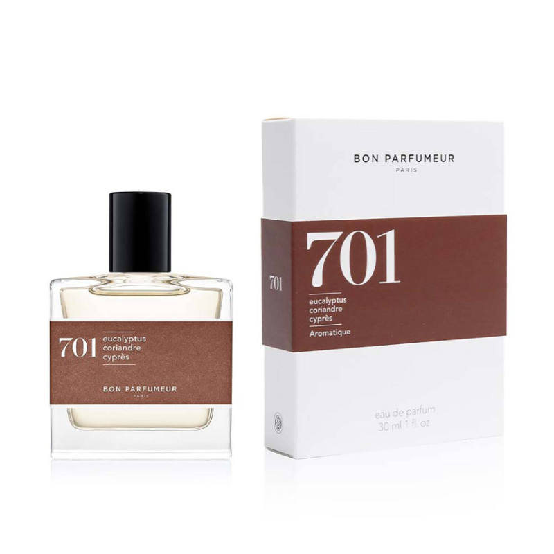 BON PARFUMEUR 701 Eucalyptus Coriander Cypress  Eau de Cologne 15ml - Image 2