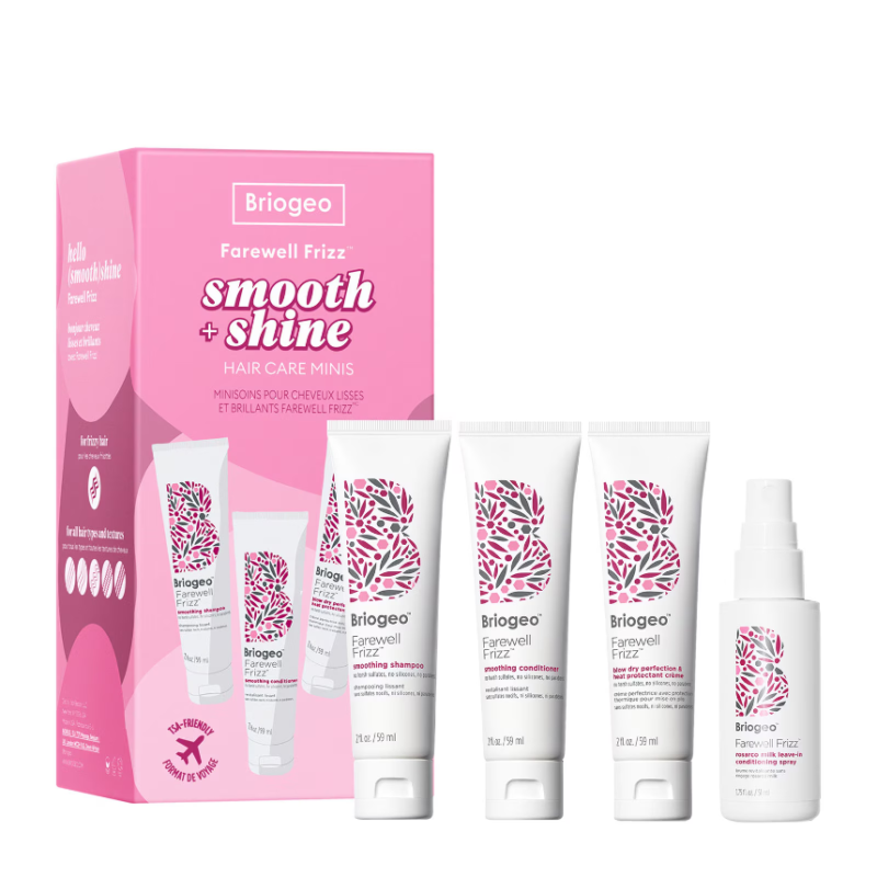 Briogeo Farewell Frizz™ Smooth + Shine Hair Care Travel Kit