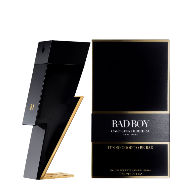 Carolina Herrera Bad Boy Eau de Toilette 50ml - Image 2