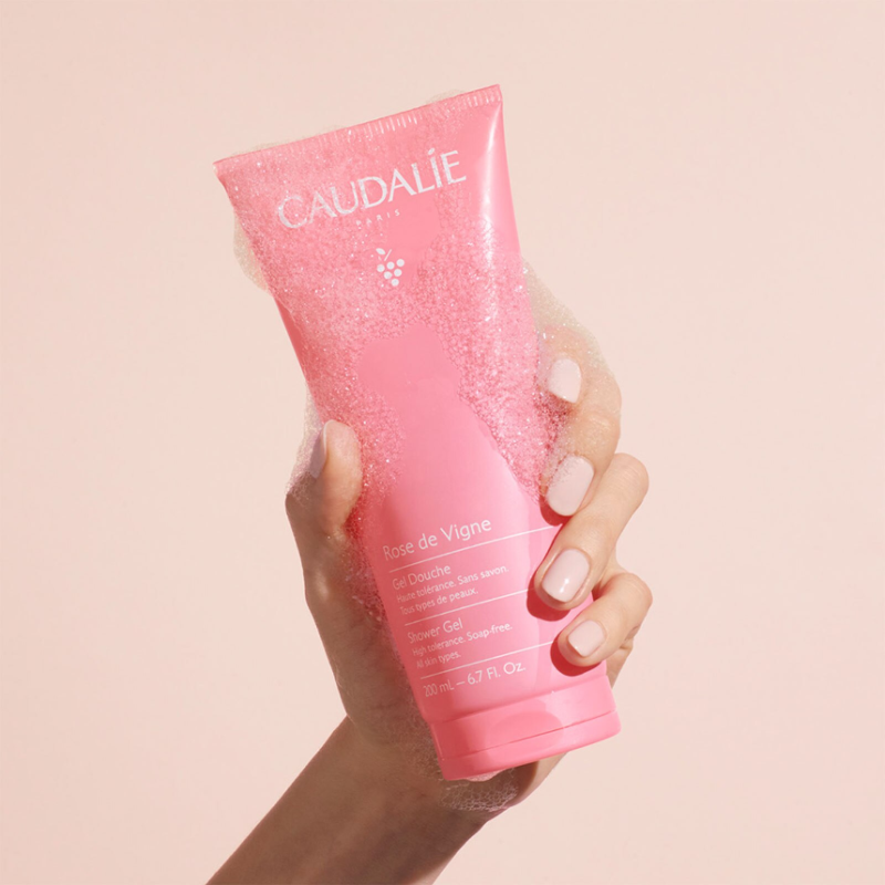 Caudalie Rose de Vigne Shower Gel 200ml - Image 2