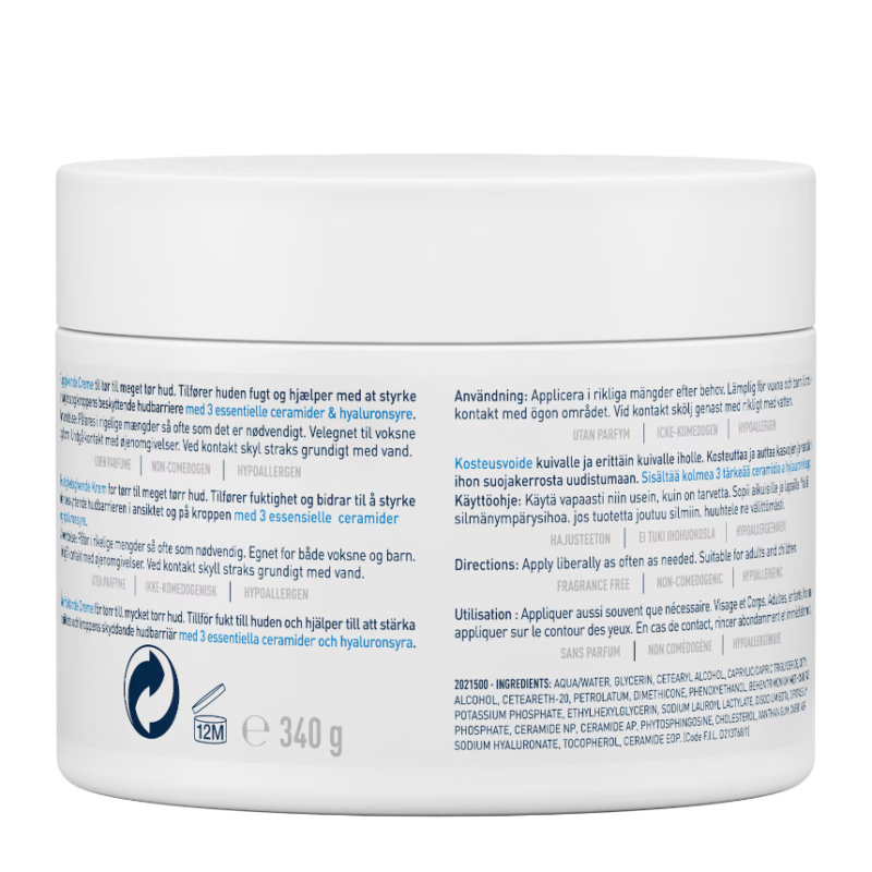 CeraVe Moisturising Cream 340g - Image 4