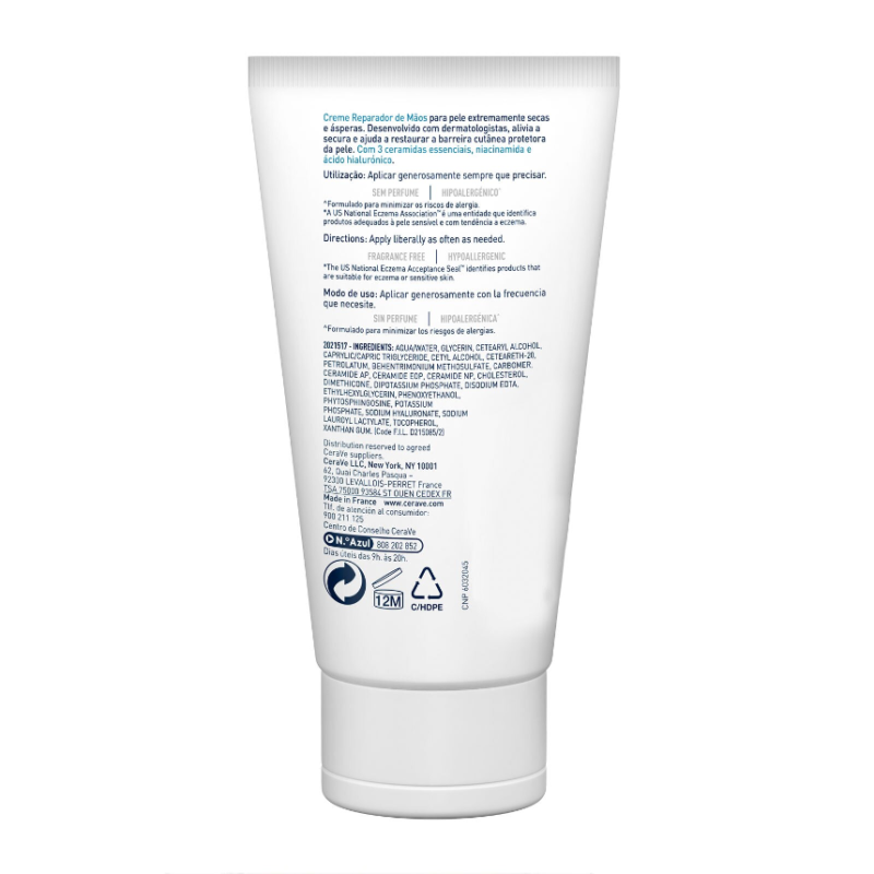 CeraVe Soothing & Repairing Hand Cream 50ml - Image 2