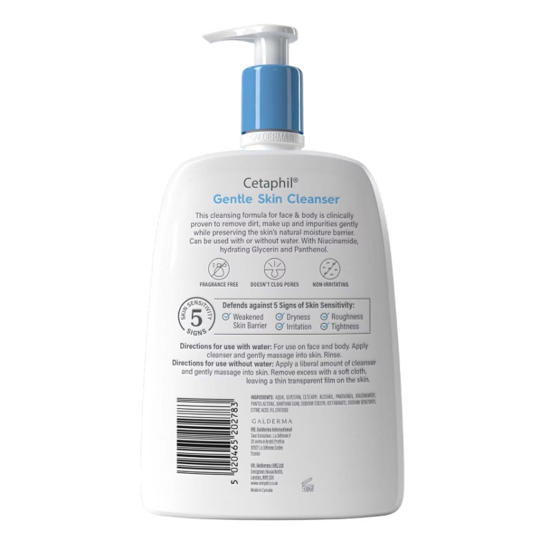 Cetaphil Gentle Skin Cleanser 1000ml - Image 2