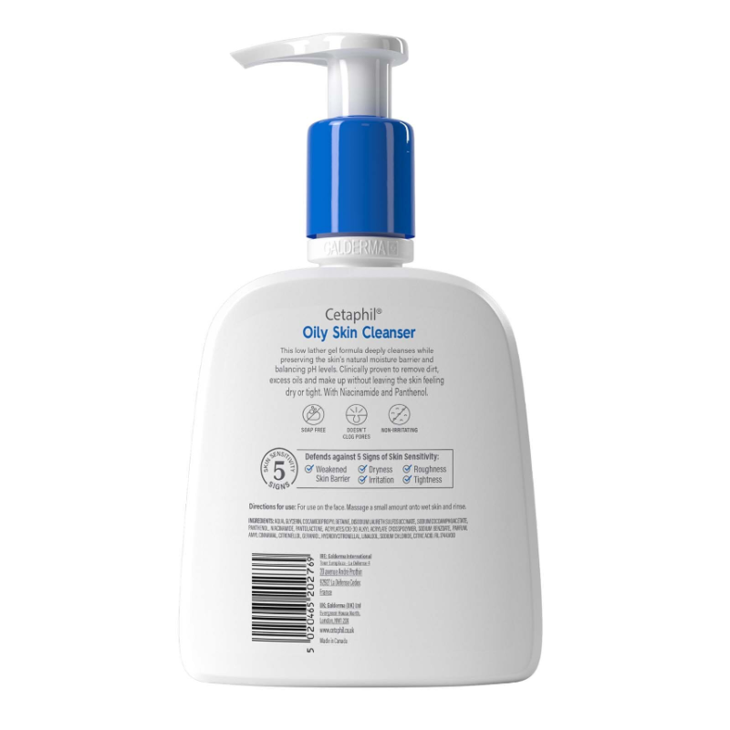 Cetaphil Oily Skin Cleanser 473ml - Image 2