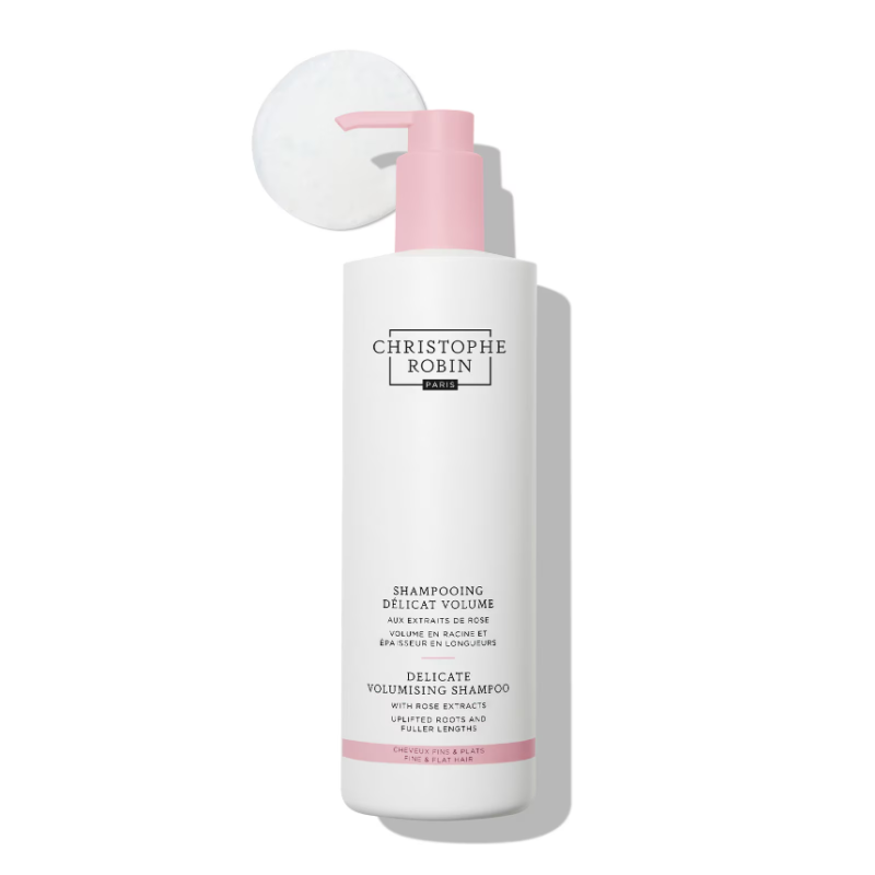 Christophe Robin Delicate Volumizing Shampoo With Rose Extracts 500ml