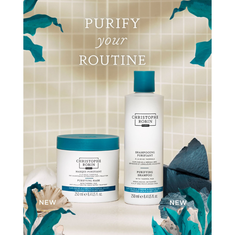 Christophe Robin Purifying Shampoo 250ml - Image 4